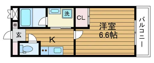 寿OMパレス【3階】の間取り