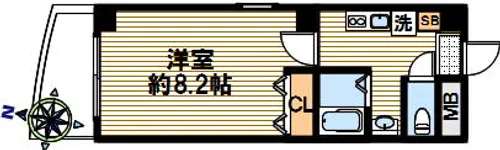 ラ・ヴィラ春日野道【301号室】の間取り