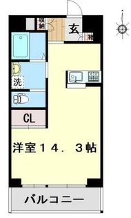 M’sGlobalPort【6階】の間取り