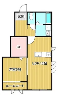 ドマーニ【102号室】の間取り