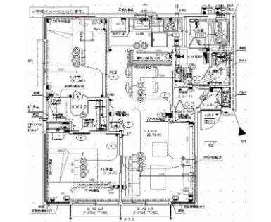 ディアスプラザ次郎丸E棟【101号室】の間取り