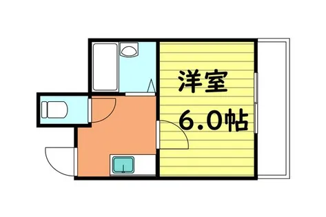 パークハイム緑橋【5階】の間取り