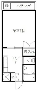 ツインコンフォートハイツ岩崎【47号室】の間取り