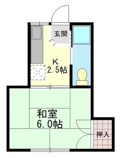 健栄ハウス【2階】の間取り