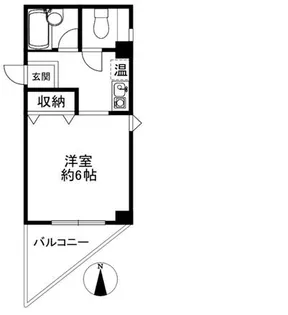 セブン【302号室】の間取り