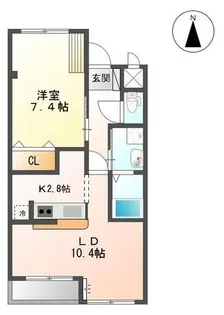 with CASA【2階】の間取り