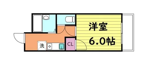 メゾンベルクール【5階】の間取り