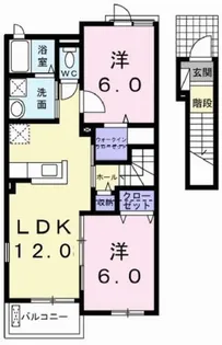コンコルディアⅠ【103号室】の間取り