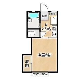 ルシェール南が丘【1階】の間取り