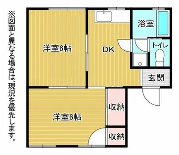 ハイツ大信【2階】の間取り