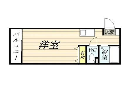 メゾン・ド・ムートン【0206号室】の間取り