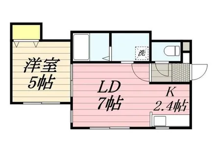 プールオムN10【0203号室】の間取り
