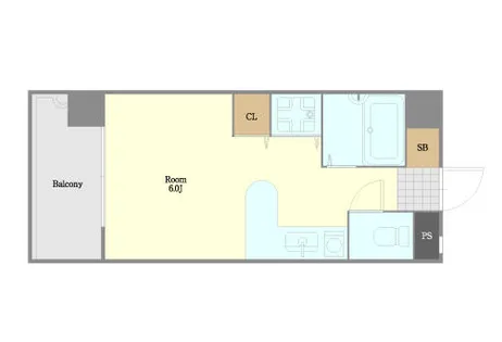 大橋東舛田ビル【2階】の間取り