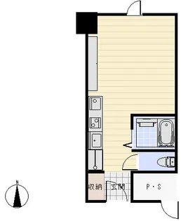 東カン名古屋キャステール【5階】の間取り