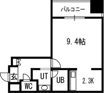 グランカーサ裏参道【3階】の間取り