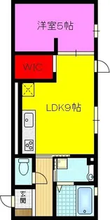 ラピスラズリ【103号室】の間取り