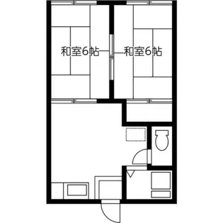 ユトリロ芦原駅【202号室】の間取り