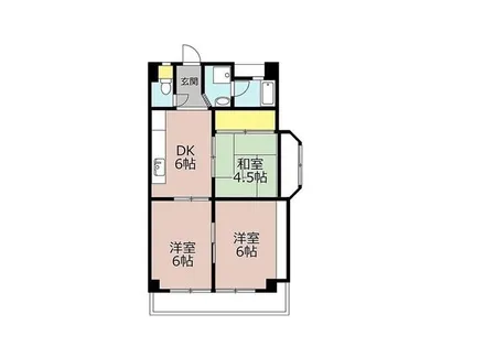 渡辺ビル【301号室】の間取り