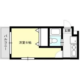 PLEAST南福岡【0406号室】の間取り