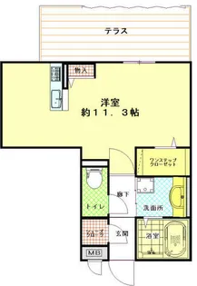 カピラⅡ【1階】の間取り
