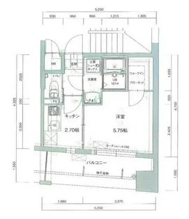 サヴォイ ザ・フォースフォー【201号室】の間取り