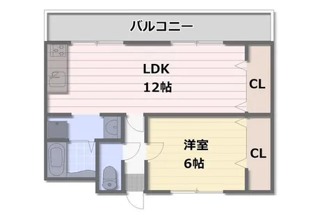 グリーンハイツ竹井【1階】の間取り