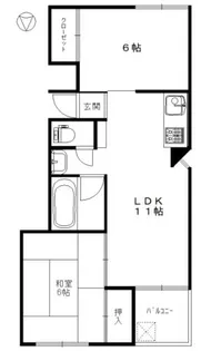 アカネマンション【203号室】の間取り