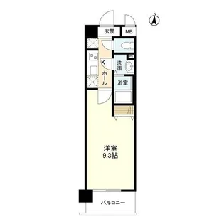 Y’s house【203号室】の間取り