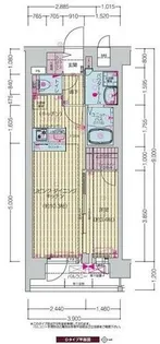 プレサンス十条凛華【3階】の間取り