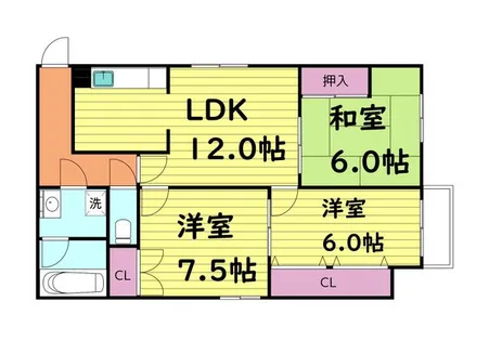 MSコート【7階】の間取り
