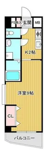 ラ・エスペランサ【4階】の間取り