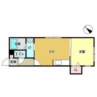 ビブレひばりが丘【201号室】の間取り