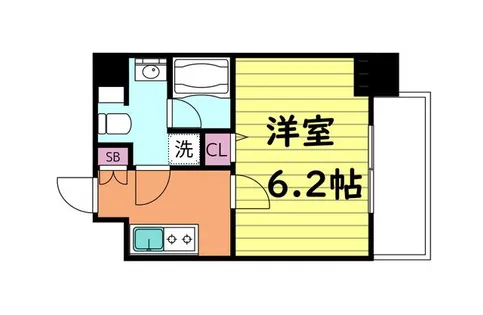 セイワパレス大今里【3階】の間取り