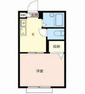 カンパーニュ森本Ⅱ【202号室】の間取り