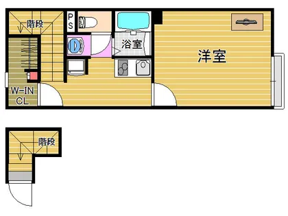 レオネクストTOBA II【202号室】の間取り
