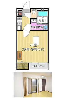 クレイノFreesia(フェリシア)【101号室】の間取り