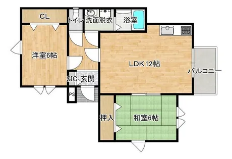 ハイツマルエイⅠ【101号室】の間取り
