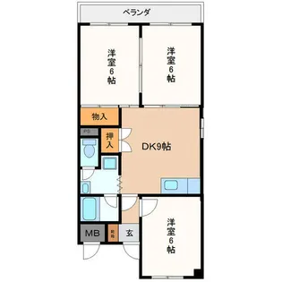 シティアーク新栄【7階】の間取り