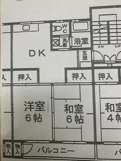 赤坂ハイツ【402号室】の間取り