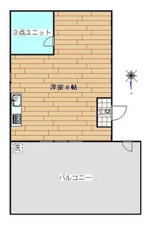 敷島ビル【4階】の間取り