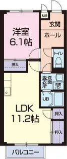 GRANMA21【1階】の間取り