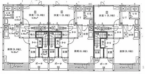 Fuga北の峰Ⅱ【1階】の間取り
