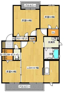 レガーロ【1階】の間取り