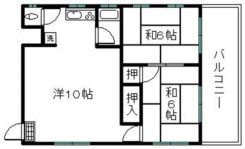 チナミビル【2階】の間取り