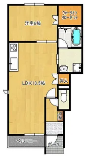 Arietta(アリエッタ)【102号室】の間取り