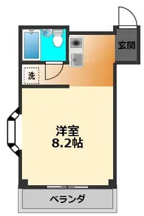 ティアラコート津雲台【6階】の間取り