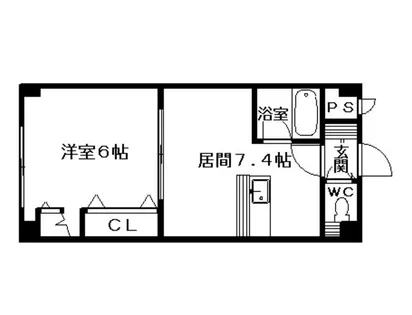 ルナハイツ南8条【202号室】の間取り