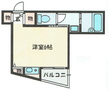 フェニックスコート御影【4階】の間取り