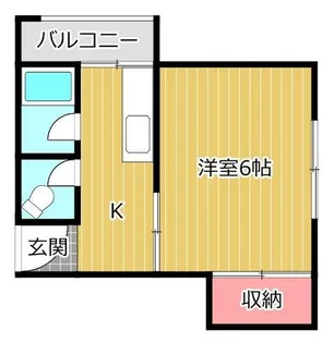 ハイツ16【3階】の間取り