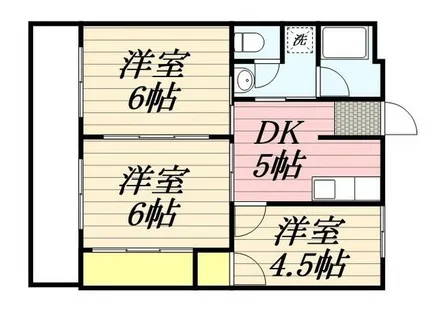 原まるまん第2ビル【0602号室】の間取り